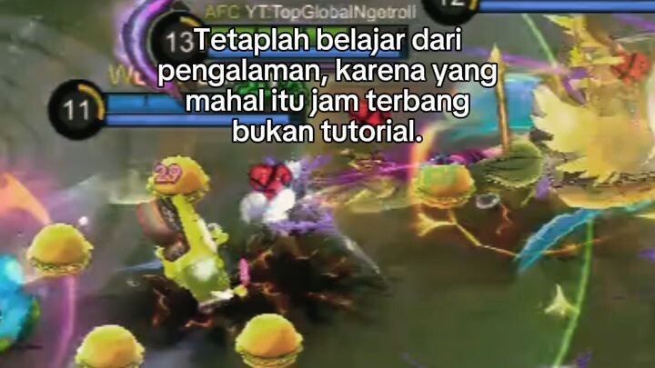 yang mahal itu jam terbang, ya kan😁?