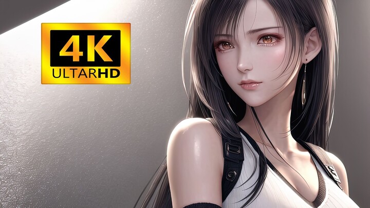 Tifa from Final Fantasy | AI 2.5D Art | 4K Ultra HD