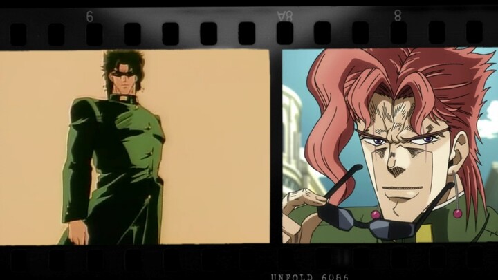 【JOJO】การกลับมาสุดหล่อของ Kakyoin เวอร์ชั่นใหม่และเก่าพร้อมฉากดัง