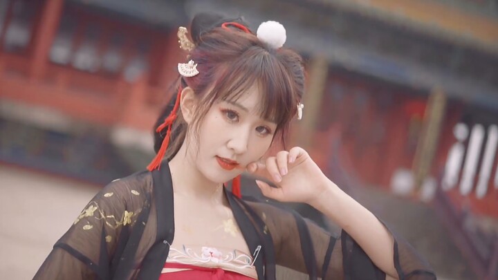 The red fan is like fire and she is self-admiring ❀Zhaoyang❀ is a handsome princess ~ [Xiyu]