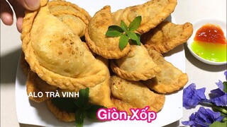 BÁNH GỐI- Cách làm bánh Quai Vạc nhân thịt siêu giòn ngon chỉ với 2 loại bột quen thuộc