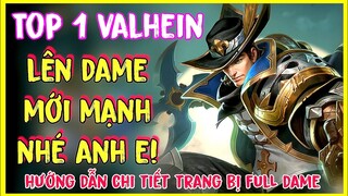 Valhein Liên Quân | Cách Chơi, Lên Đồ, Bảng Ngọc Valhein Mùa S2-2023 Mới Siêu Mạnh Là Đây ?
