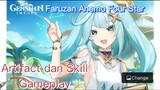 Genshin Impact INDO - Pembahasan Faruzan Anemo Four Star mengenai Artifact dan Skill + Gameplay