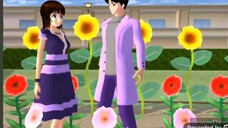 the moon represent my heart || sakura school simulator