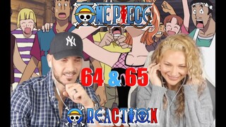 ONE PIECE eps. 64/65  ZORO vs. Boroque Works!! | Couples first time watching