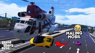 MALING MOBIL PAKE HELIKOPTER - GTA 5 ROLEPLAY