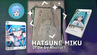 Draw || Menggambar Hatsune Miku