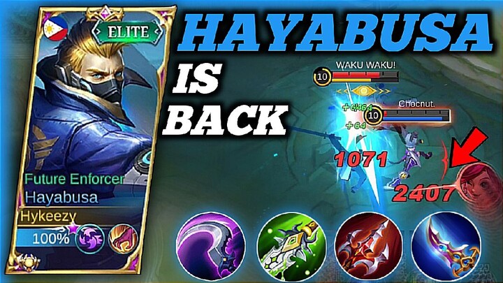 HAYABUSA IS BACK TO META! | Mobile Legends