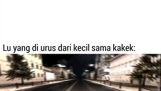 ketika lu lagi jalan dan teman lu telpon