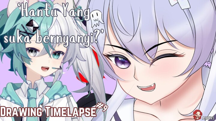 Hantu yang suka bernyanyi? | Airuvi-Illustration #9