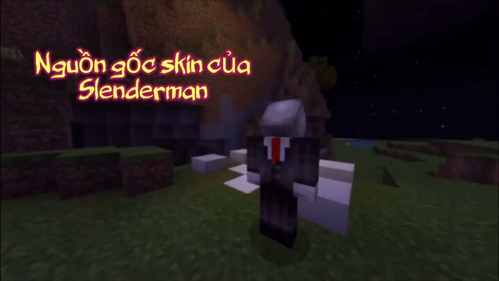Nguồn gốc skin của Slenderman - Foxter | Official Movie Minecraft