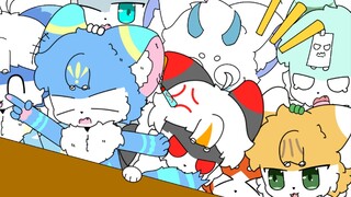 Furry Middle School Episode 4: Current Situation of the School Cafeteria (Dubbing Experiment) [Furry