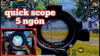 PUBG Mobile - Luyện Quick Scope Trên iPad Và Cái Kết Gặp Thanh Niên Chơi Game Bằng "Chân"