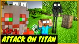 [ Lớp Học Quái Vật ] SỰ XUẤT HIỆN CỦA "ATTACK ON TITAN" ( TẬP 1 ) | Minecraft Animation