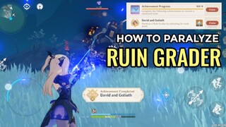 How to Paralyze Ruin Graders | GENSHIN IMPACT