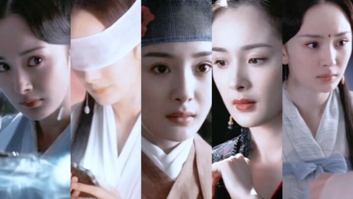 Who says she has no acting skills? She plays five roles in a play.