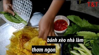 bánh xèo nhà làm_thơm ngon