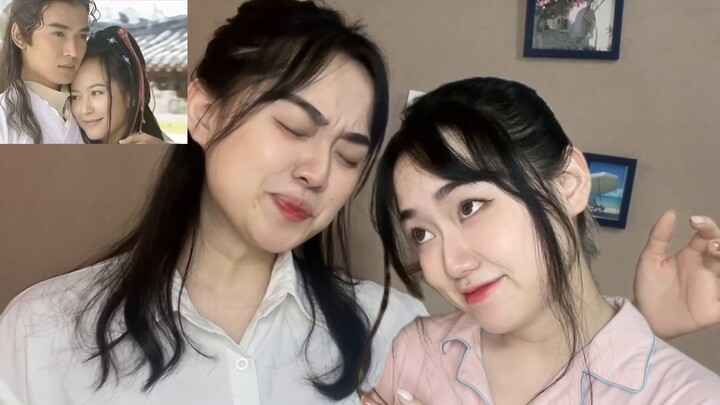 ราชินีละครเลียนแบบฉากอันโด่งดังของเซียวหลี่เฟยเต้า และการแสดงออกของเธอก็เต็มไปด้วยละคร