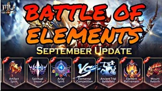 Shield Trial and Array Spirit ¦¦ New Functions Battle of Elementals