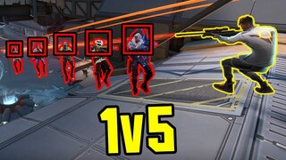 When VALORANT Players 1v5 The IMPOSSIBLE...