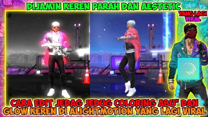 TUTORIAL EDIT SHAKE SLOWMO EFEK COLORING ABU" DAN GLOW KEREN DI ALIGHTMOTION YANG LAGI VIRAL !!