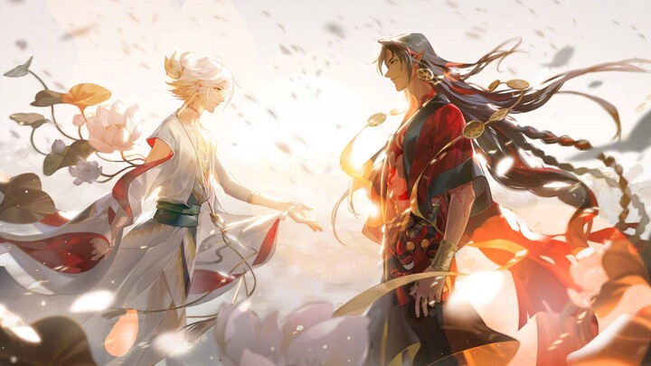 [ Onmyoji | High-energy Mixed Cut] It was snowing and windy, but you came towards me