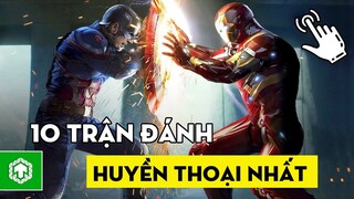 Top 10 Trận Đánh Huyền Thoại Nhất Trong MCU | Ten Tickers