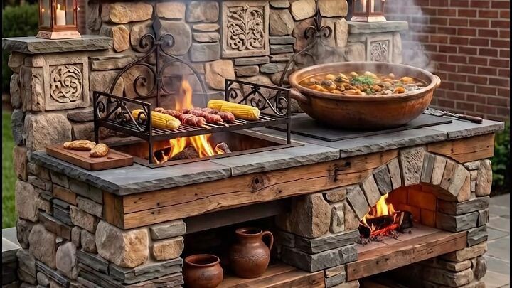 Fireplace a realistic