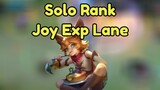 Solo Rank Joy Exp Lane | Mobile Legends