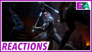Gotham Knights Nightwing and Red Hood Gameplay - Ben and Brad Reactions