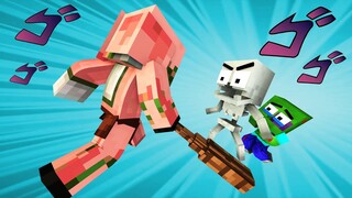 Monster School: School Bully 😂 Strong Skeleton and Poor Zombie | Minecraft Animation