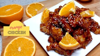 MAKE EASY ORANGE CHICKEN RECIPE // ADDICTIVE ORANGE CHICKEN