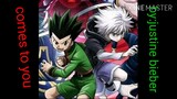 Hunter X Hunter characters  ft. By Justine Bieber