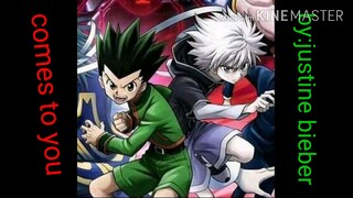 Hunter X Hunter characters  ft. By Justine Bieber