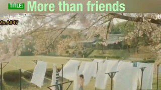 More than friends |  Episode 01