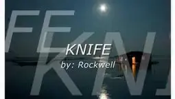 Knife ' Karaoke with Lyrics '