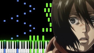 Attack on Titan OST - Vogel im Käfig [Piano Tutorial]