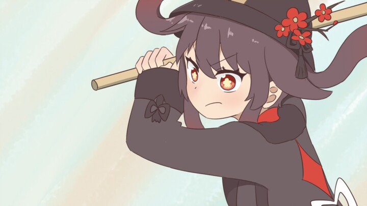 [Genshin Impact Animation] The three of us make rice cakes