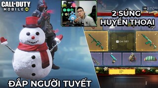 COD Mobile | ĐẮP NGƯỜI TUYẾT MỪNG NOEL CÙNG VÒNG QUAY 2 SÚNG HUYỀN THOẠI TRONG CALL OF DUTY MOBILE