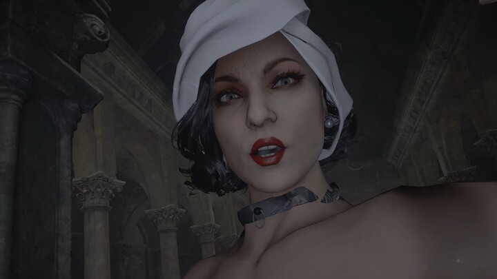 [Resident Evil 8] Madam came to catch me as soon as I got out of the bath!