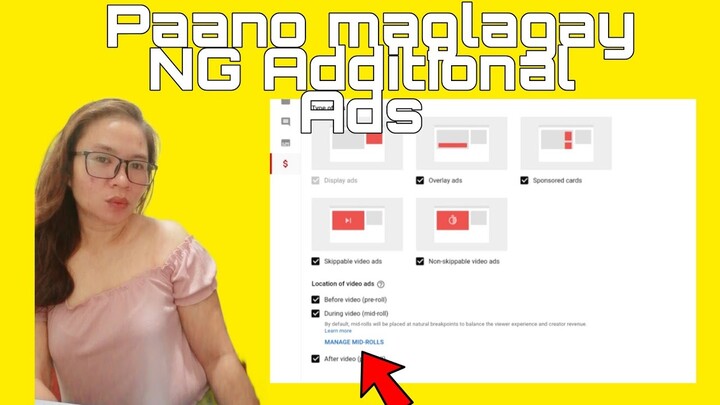 Paano Maglagay NG Additional Ads sa YouTube Account|Wondermom27