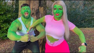 Hulk Superhero Unleashed She-Hulk Smash!