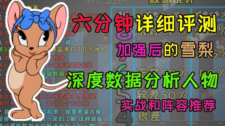 Tom and Jerry: Mobile Game – Six-Minute In-Depth Review of the Enhanced Xue Li, with Comprehensive D