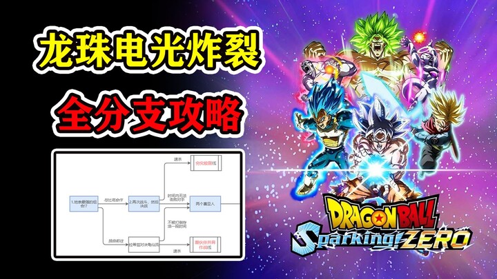 全网最细！一张图讲清楚【龙珠电光炸裂zero】全分支攻略（附实战）