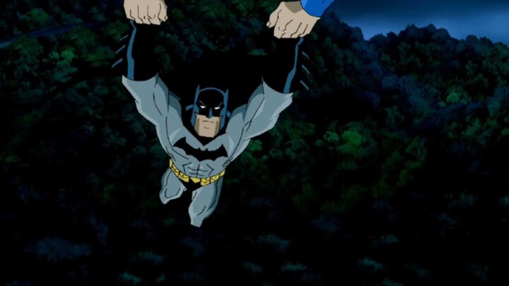 On how much Batman hates flying with Superman.
