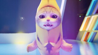 Banana Cat memanjakan dirinya setelah memenangkan kejuaraan
