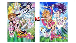 Futari wa Pretty Cure Max Heart VS Precure Splash Star #whoisstrongest