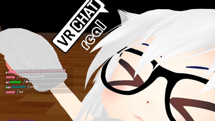 (VRChat) Streamer này bị nghi “cố tình” làm nũng, pù hê hê 11 —— isTHISrealVR
