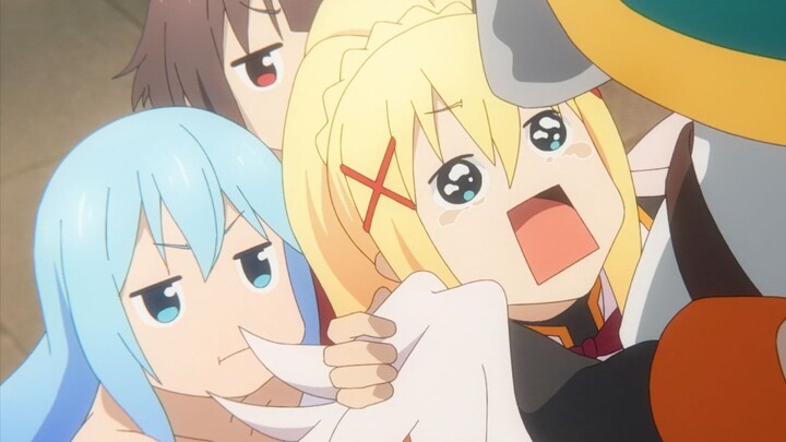 Darkness: Just kill me! You bastards! ! Bless this beautiful world!