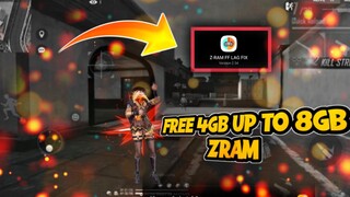 Fix Lag Free 4GB 6GB 8GB Z-RAM For Free Fire Z-RAM FF LAG FIX APK For All Device! 90FPS